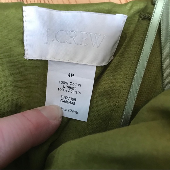 J Crew Cotton Strapless Dress - Picture 4 of 4